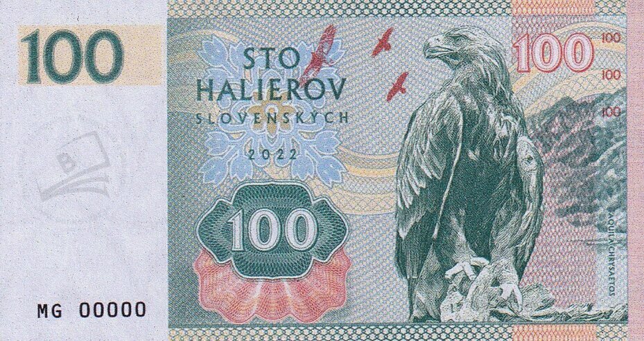 100 Halierov Slovenských 2022 MAGNETKA