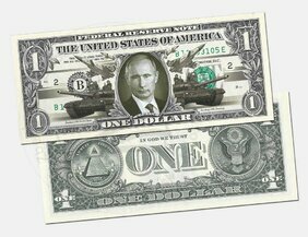 1 Dollar US 2017 (Putin 2022)