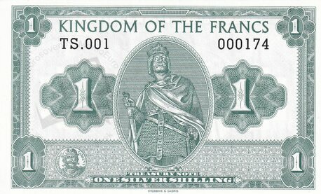 1 Kingdom of the Francs 2016 UNC