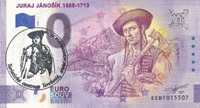 Juraj Jánošík 1688-1713 (EEBF 2020-1) pečiatka