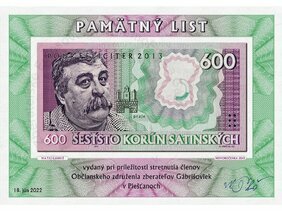 Pamätný list Pieštany (2022)