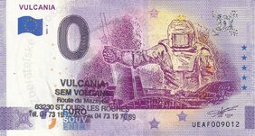 Vulcania (UEAF 2020-5) pečiatka