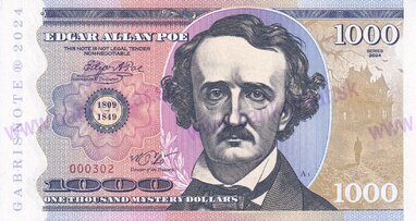 1000 Mystery Dollars Edgar Allan Poe (2024)