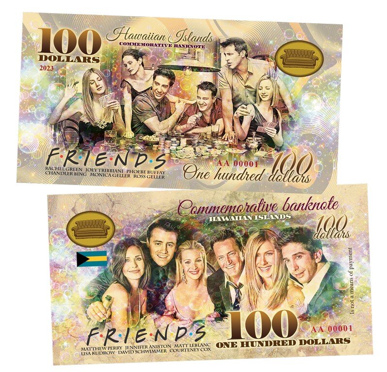 100 Dollars Hawaiian Islands FRIENDS 2023