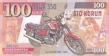 100 Korun JAWA 350 (2024)