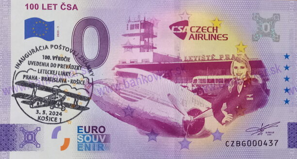 100 Let ČSA CZBG 2023-1