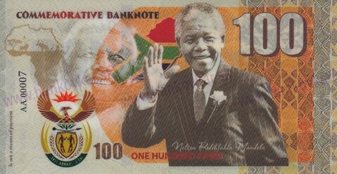 100 Rand Nelson Mandela20211