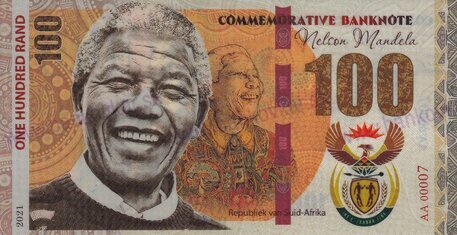 100 Rand Nelson Mandela2021