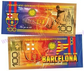 100 rubľov FC Barcelona (2019)