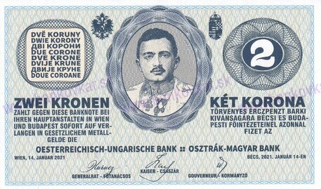 2 Koruna Karel I. 2021