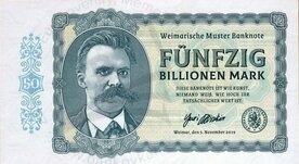 50 Billionen Mark Friedrich Nietzsche (2019)