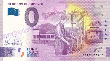 90 rokov CHEMOSVITU (EEFY 2024-1) podpis A.Ferda