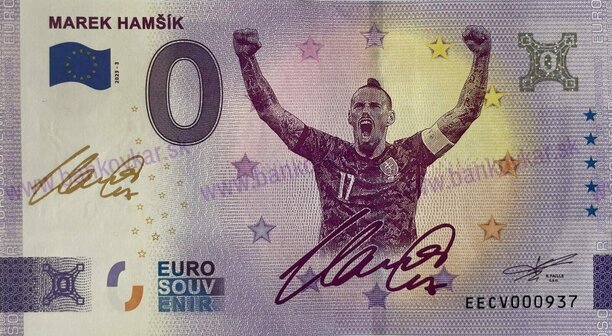 Marek Hamšík EECV 2023-3 podpis GOLD